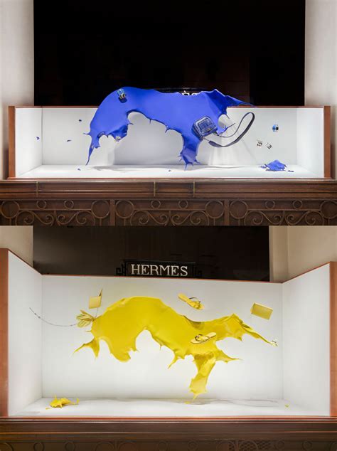 hermes window|Hermes paris window display.